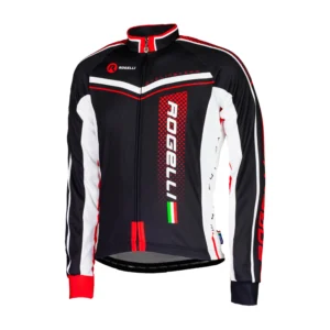 Rogelli GARA MOSTRO - męska bluza rowerowa czarno-czerwona - obrazek 1