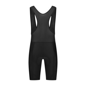 Rogelli CORE - męskie spodenki rowerowe z wkładką i szelkami czarne - obrazek 3