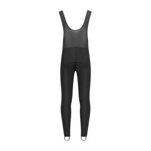 Rogelli BASIC DE LUXE - męskie spodnie rowerowe z szelkami i wkładką czarne - obrazek 2