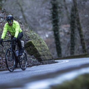 Rogelli CORE - męska kurtka rowerowa softshell żółta - obrazek 9