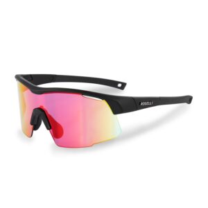 Rogelli PULSE - sportowe okulary czarne - obrazek 2