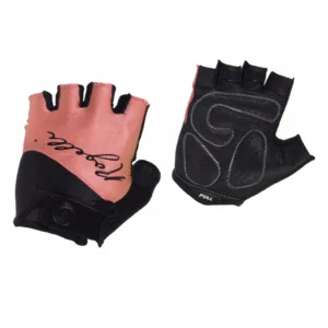 Rogelli DOLCE - damskie rękawiczki rowerowe różowe - obrazek 1