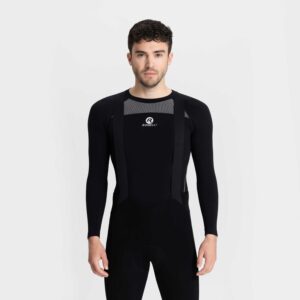 Rogelli CORE 2-pak - męska koszulka termoaktywna z długim rękawem czarna - obrazek 4