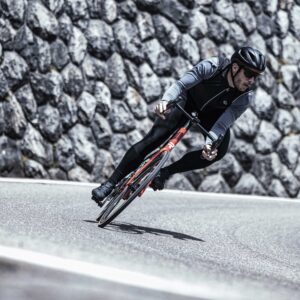 Rogelli CORE - męska wiatroodporna kamizelka rowerowa czarna - obrazek 6