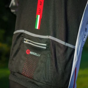 Rogelli GARA MOSTRO - męska bluza rowerowa czarno-czerwona - obrazek 6