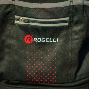 Rogelli GARA MOSTRO - męska bluza rowerowa czarno-czerwona - obrazek 8