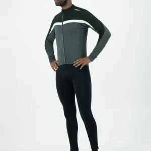 Rogelli COURSE - męska bluza rowerowa grafitowa - obrazek 4