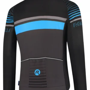 Rogelli HERO - męska lekka kurtka rowerowa softshell czarna - obrazek 2