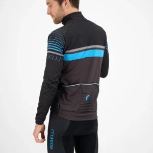 Rogelli HERO - męska lekka kurtka rowerowa softshell czarna - obrazek 16