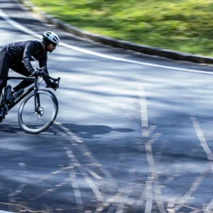 Rogelli STRIPE - męska zimowa kurtka rowerowa czarna - obrazek 11