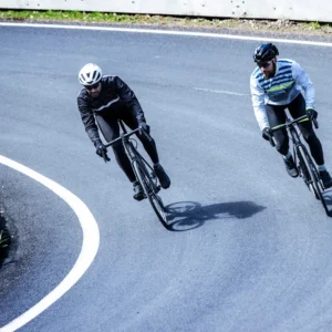 Rogelli STRIPE - męska zimowa kurtka rowerowa czarna - obrazek 12