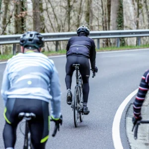 Rogelli STRIPE - męska zimowa kurtka rowerowa czarna - obrazek 15