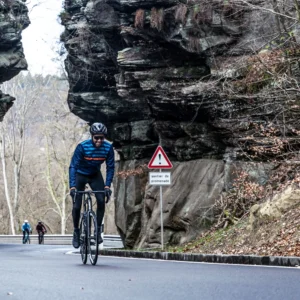 Rogelli STRIPE - męska zimowa kurtka rowerowa granatowa - obrazek 11