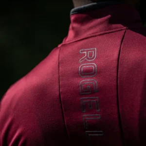 Rogelli ESSENTIAL - męska softshellowa kurtka rowerowa czerwona - obrazek 15