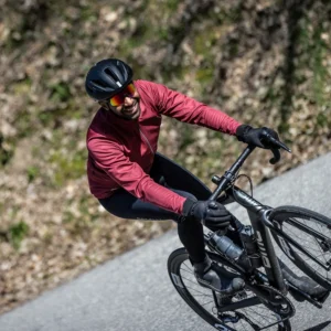 Rogelli ESSENTIAL - męska softshellowa kurtka rowerowa czerwona - obrazek 16