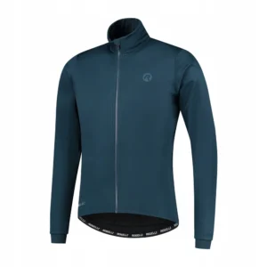 Rogelli ESSENTIAL - męska softshellowa kurtka rowerowa granatowa - obrazek 1