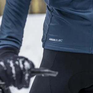 Rogelli ESSENTIAL - męska softshellowa kurtka rowerowa granatowa - obrazek 12