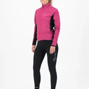 Rogelli BARRIER - damska kurtka softshell różowa - obrazek 4