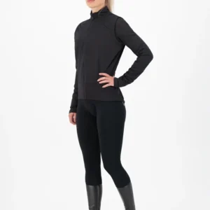 Rogelli GLORY - damska kurtka rowerowa softshell czarna - obrazek 4