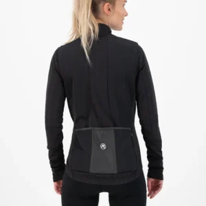 Rogelli GLORY - damska kurtka rowerowa softshell czarna - obrazek 7