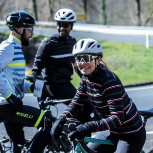 Rogelli STRIPE - damska kurtka rowerowa czarna - obrazek 11