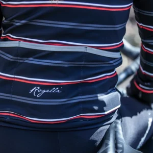 Rogelli STRIPE - damska kurtka rowerowa czarna - obrazek 12