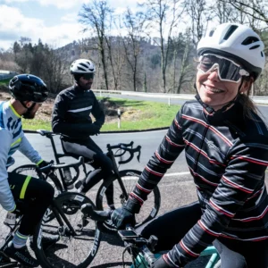 Rogelli STRIPE - damska kurtka rowerowa czarna - obrazek 10