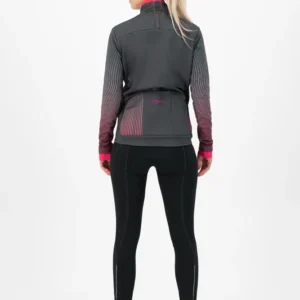 Rogelli VIVID - damska zimowa kurtka sportowa czarna - obrazek 5