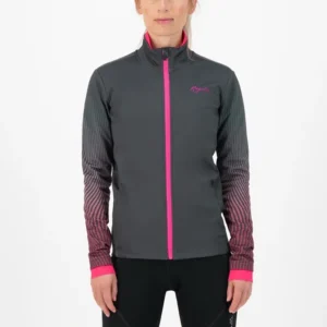 Rogelli VIVID - damska zimowa kurtka sportowa czarna - obrazek 6