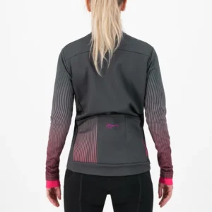 Rogelli VIVID - damska zimowa kurtka sportowa czarna - obrazek 7