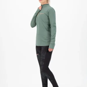 Rogelli SNAKE - damska bluza sportowa zielona - obrazek 4