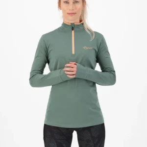 Rogelli SNAKE - damska bluza sportowa zielona - obrazek 6