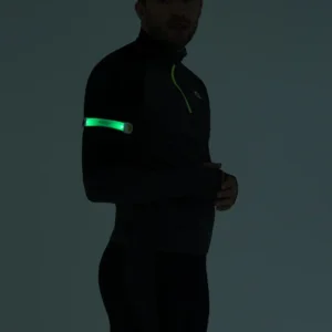 Rogelli ARMBAND NEON LED - opaska na ramię zielona - obrazek 2