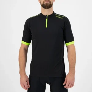 Rogelli CORE - męska koszulka rowerowa czarno-żółta - obrazek 6