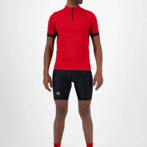 Rogelli CORE - męska koszulka rowerowa czerwona - obrazek 4
