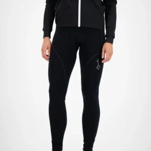 Rogelli LIONA - damskie ciepłe spodnie rowerowe czarne - obrazek 4