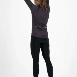 Rogelli BLOSSOM - damska kurtka rowerowa czarna - obrazek 5