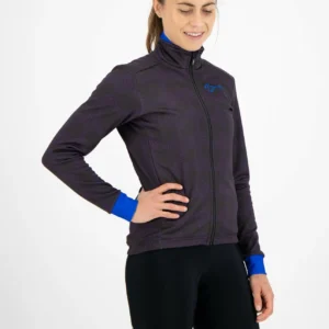 Rogelli BLOSSOM - damska kurtka rowerowa czarna - obrazek 6