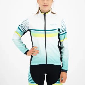 Rogelli IMPRESS - damska kurtka rowerowa niebieska - obrazek 6