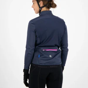 Rogelli PESARA - damska kurtka rowerowa granatowa - obrazek 8