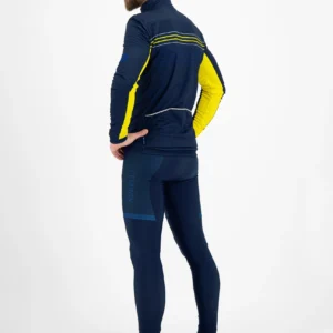 Rogelli KALON - męska ultralekka kurtka rowerowa softshell granatowa - obrazek 5