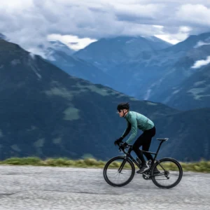 Rogelli KALON - męska ultralekka kurtka rowerowa softshell zielona - obrazek 9