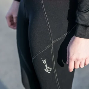 Rogelli LUCETTE - damskie ciepłe spodnie rowerowe czarne - obrazek 3