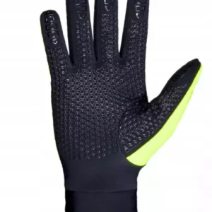 Rogelli LAVAL - ocieplane rękawiczki rowerowe żółte - obrazek 3