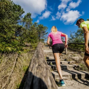 Rogelli CORE - damskie obcisłe spodenki do biegania czarne - obrazek 3