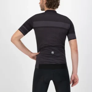 Rogelli BLOCK - męska koszulka rowerowa czarna - obrazek 5
