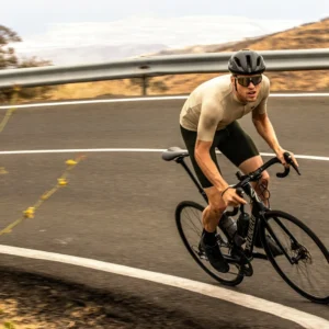 Rogelli DISTANCE - męska koszulka rowerowa beżowa - obrazek 10