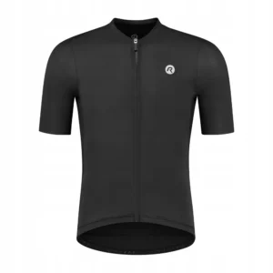 Rogelli DISTANCE - męska koszulka rowerowa czarna - obrazek 1