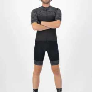 Rogelli CAMO - męska koszulka rowerowa czarna - obrazek 3