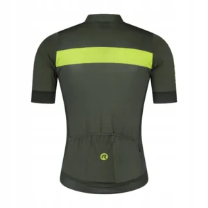 Rogelli PRIME - męska koszulka rowerowa khaki - obrazek 2